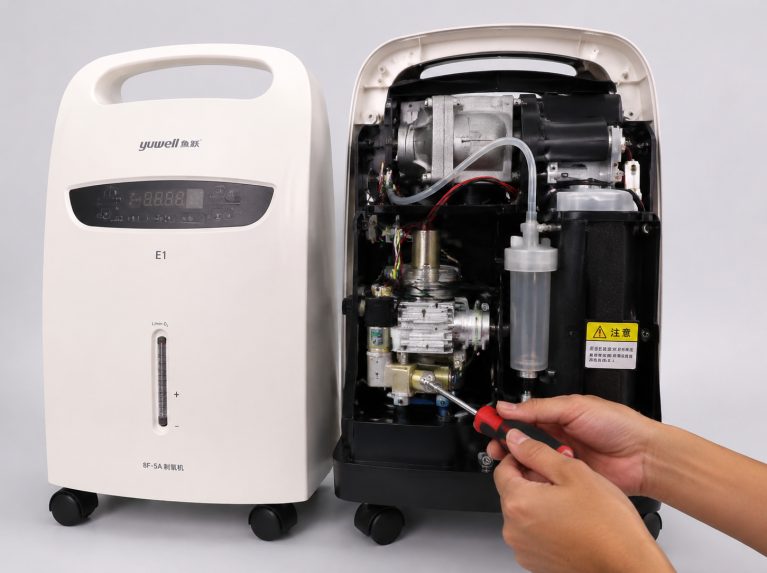 漯河鱼跃制氧机E1/E2/E3/E4故障代码维修